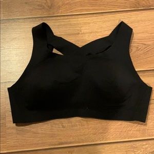 Lulu black sports bra